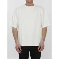 Tricouri Cotton T-Shirt With Logo Barbati
