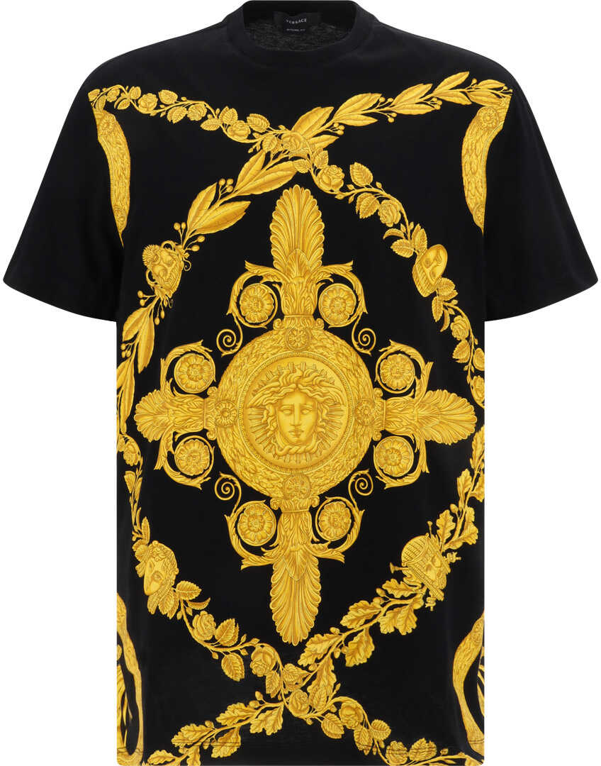 Versace T-Shirt NERO/ORO