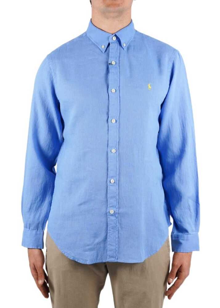 Ralph Lauren Linen Shirt LIGHT BLUE