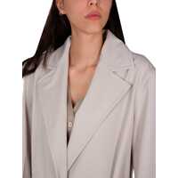 Trenciuri Dama - Trenciuri KITON Belted Coat BEIGE Femei (BM 9831380) - B-mall.ro