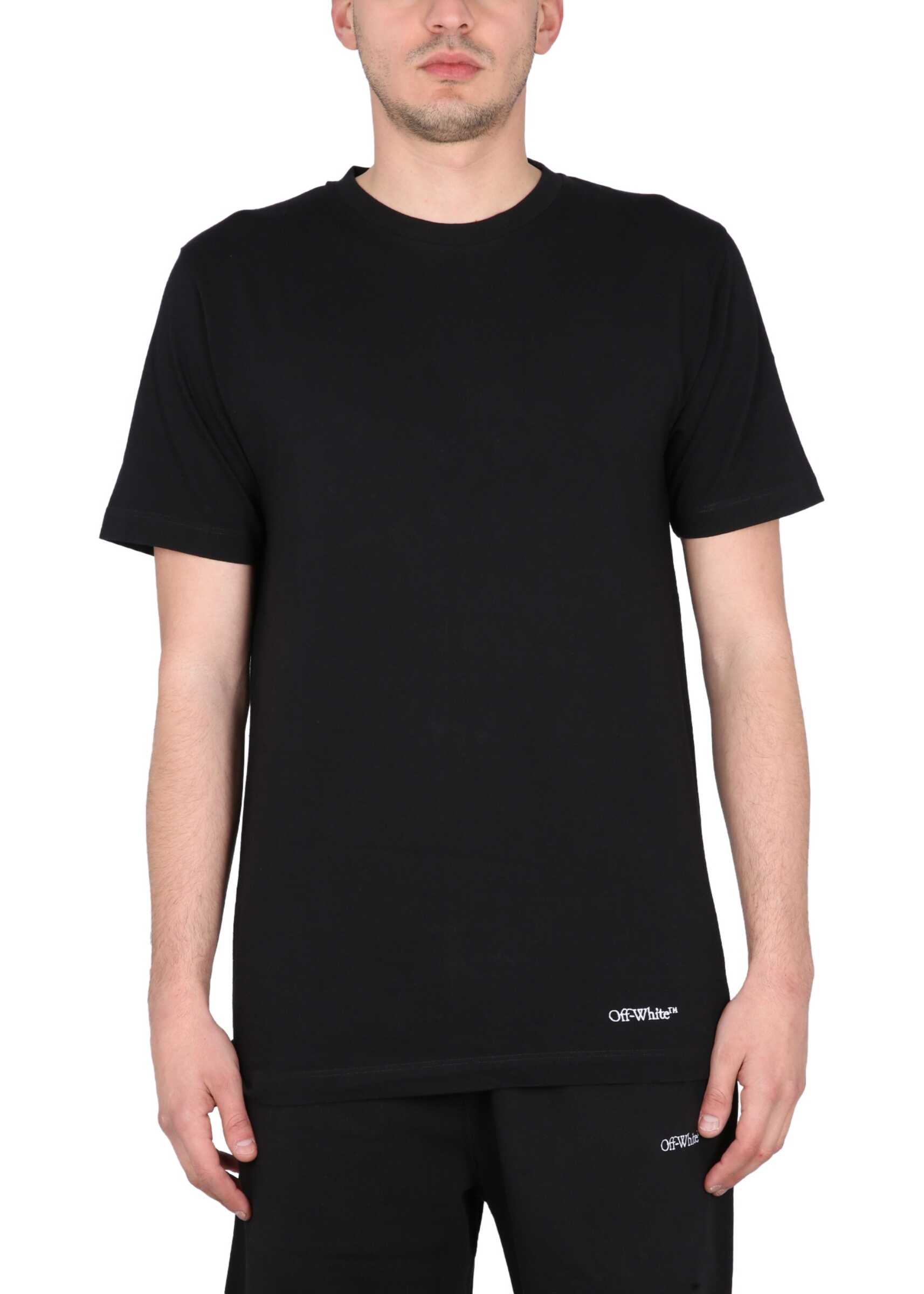 Off-White Scribble Diag T-Shirt BLACK