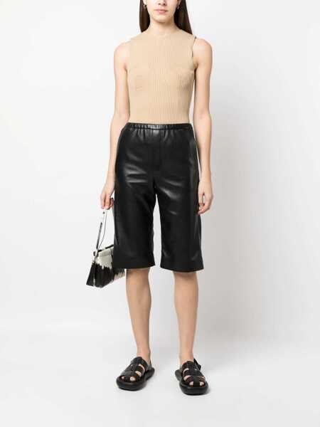 Bluze Nanushka Ribbed Tops BEIGE Femei (BM 9831605) 2