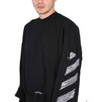 Bluze de trening Off-White pentru Barbati - Bluze de trening Off-White Scribble Diag Sweatshirt BLACK Barbati (BM 9831926) - B-mall.ro