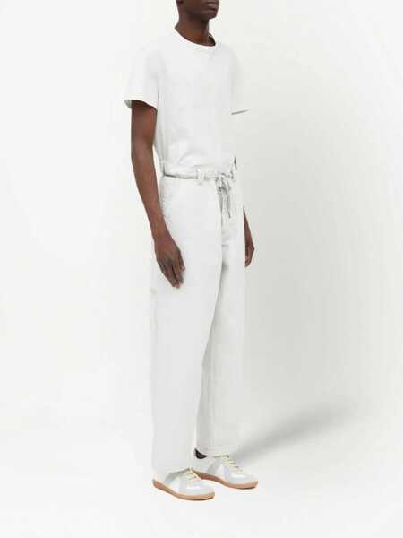 Blugi drepti Maison Margiela Jeans Cimosati WHITE Barbati (BM 9831938) 3