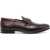 Ferragamo Moccasin With Gancini Ornament BROWN