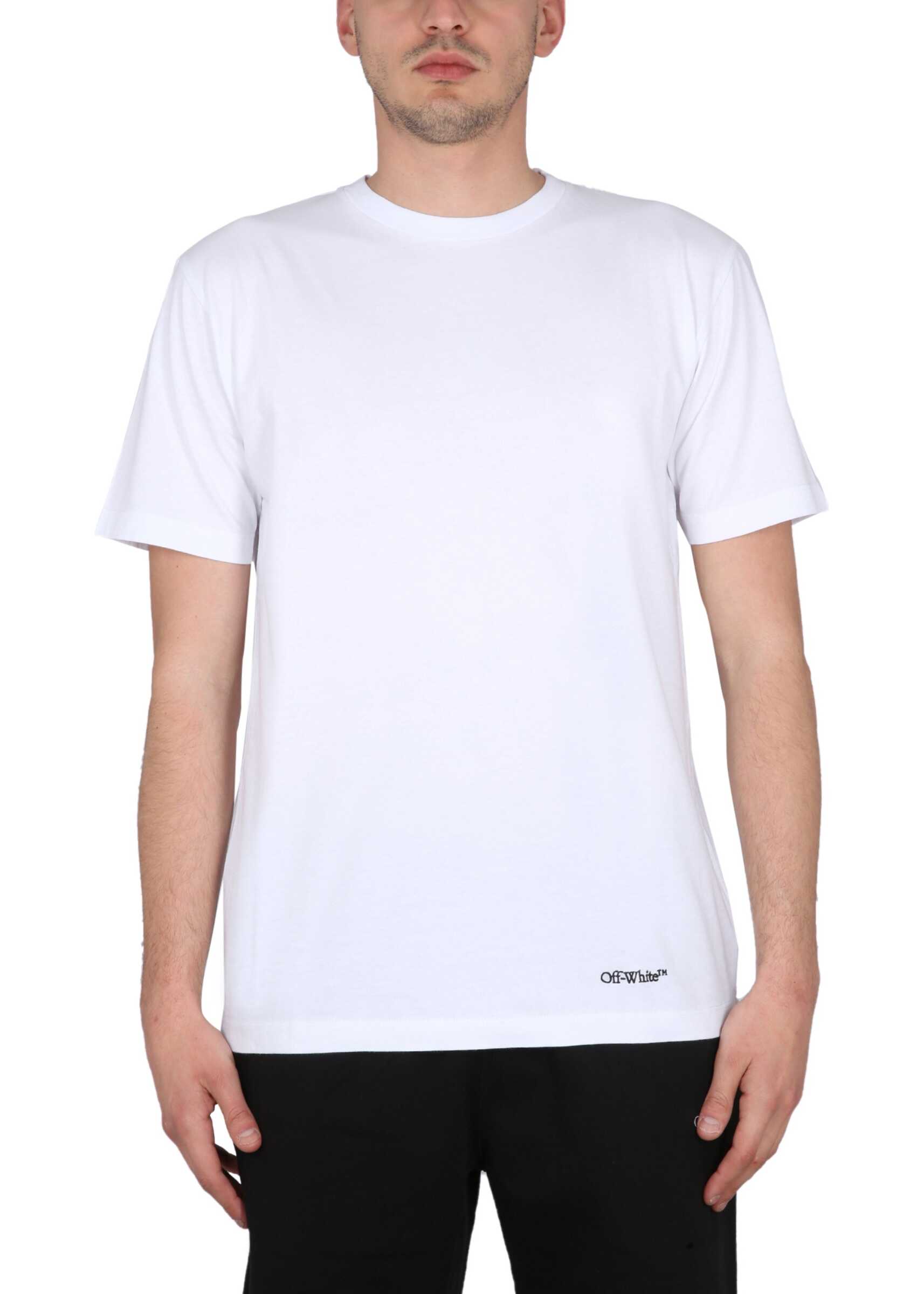 Off-White Scribble Diag T-Shirt WHITE