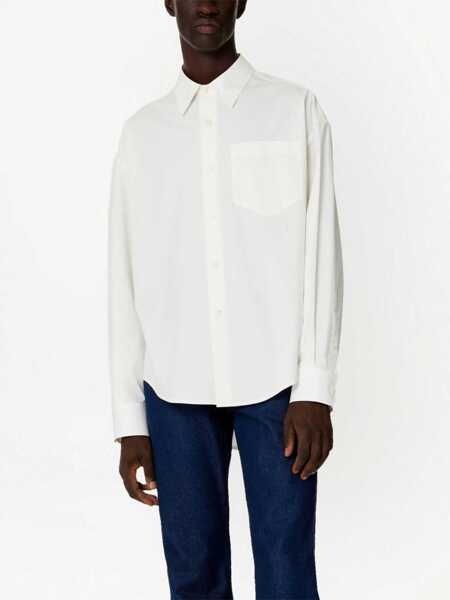 Camasi office AMI Paris Boxy Fit Shirt WHITE Femei (BM 9832175) 4