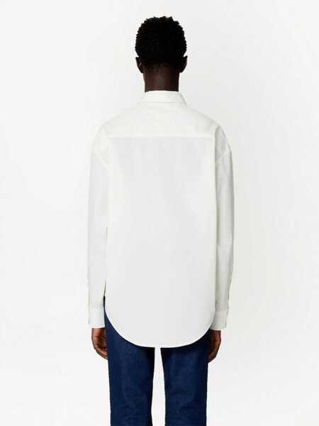 Camasi office AMI Paris Boxy Fit Shirt WHITE Femei (BM 9832175) 5