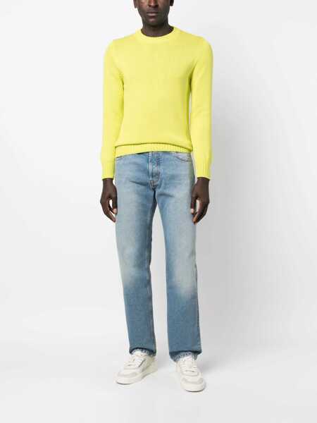 Pantaloni casual Marcelo Burlon Slim Fit Jeans BLUE Barbati (BM 9832184) 2