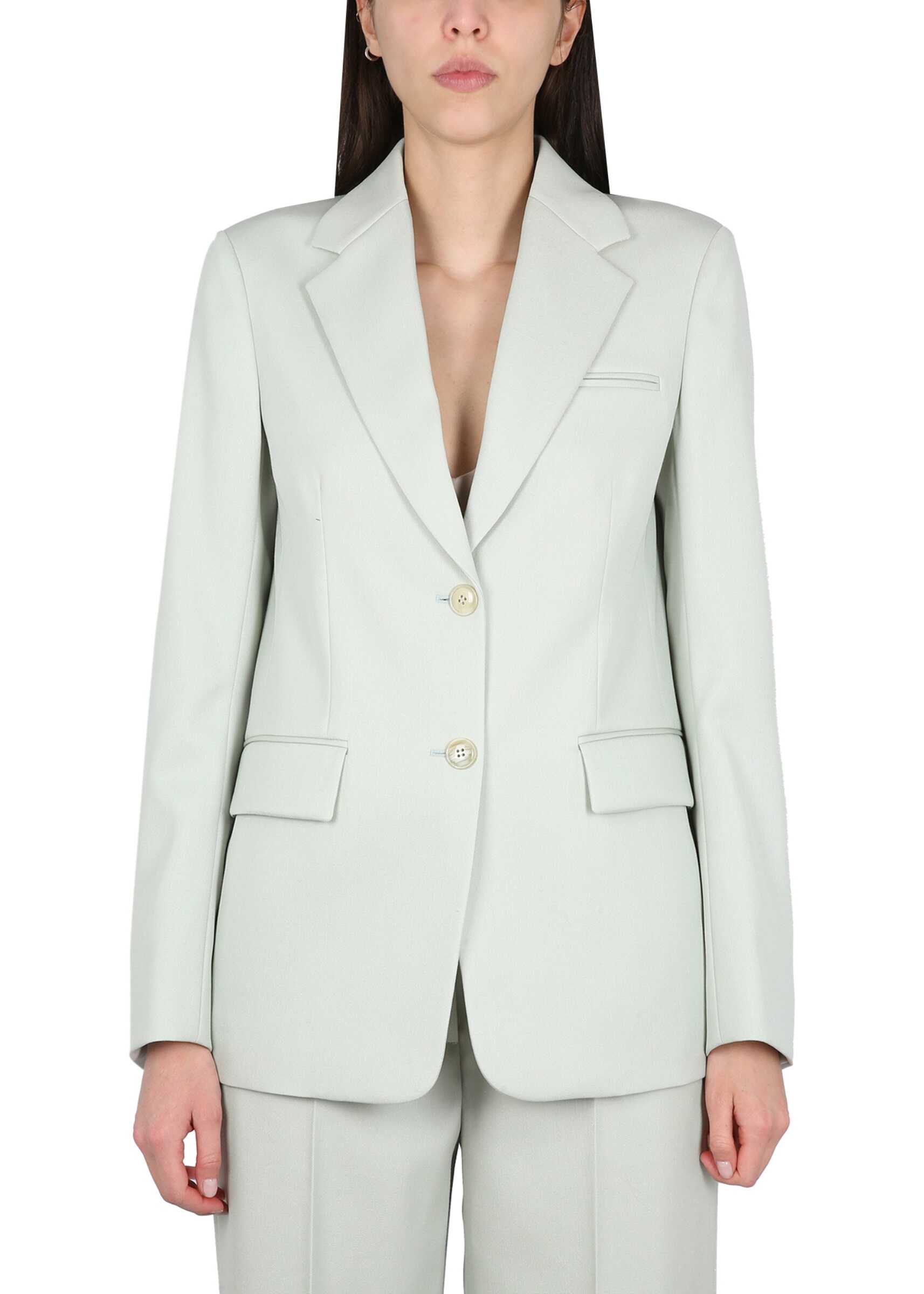 Lanvin Single-Breasted Blazer GREEN