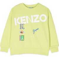 Bluze de trening Sweatshirt Crewneck Logo And Patch Details Baieti