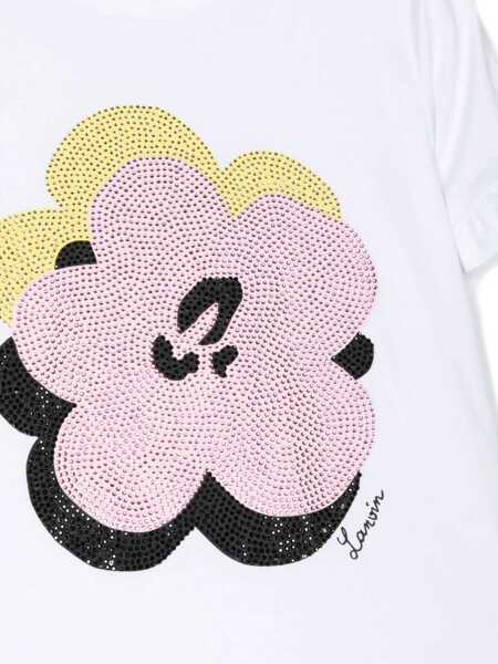 Tricouri Lanvin Mc Daisy T-Shirt WHITE Fete (BM 9832355) 3