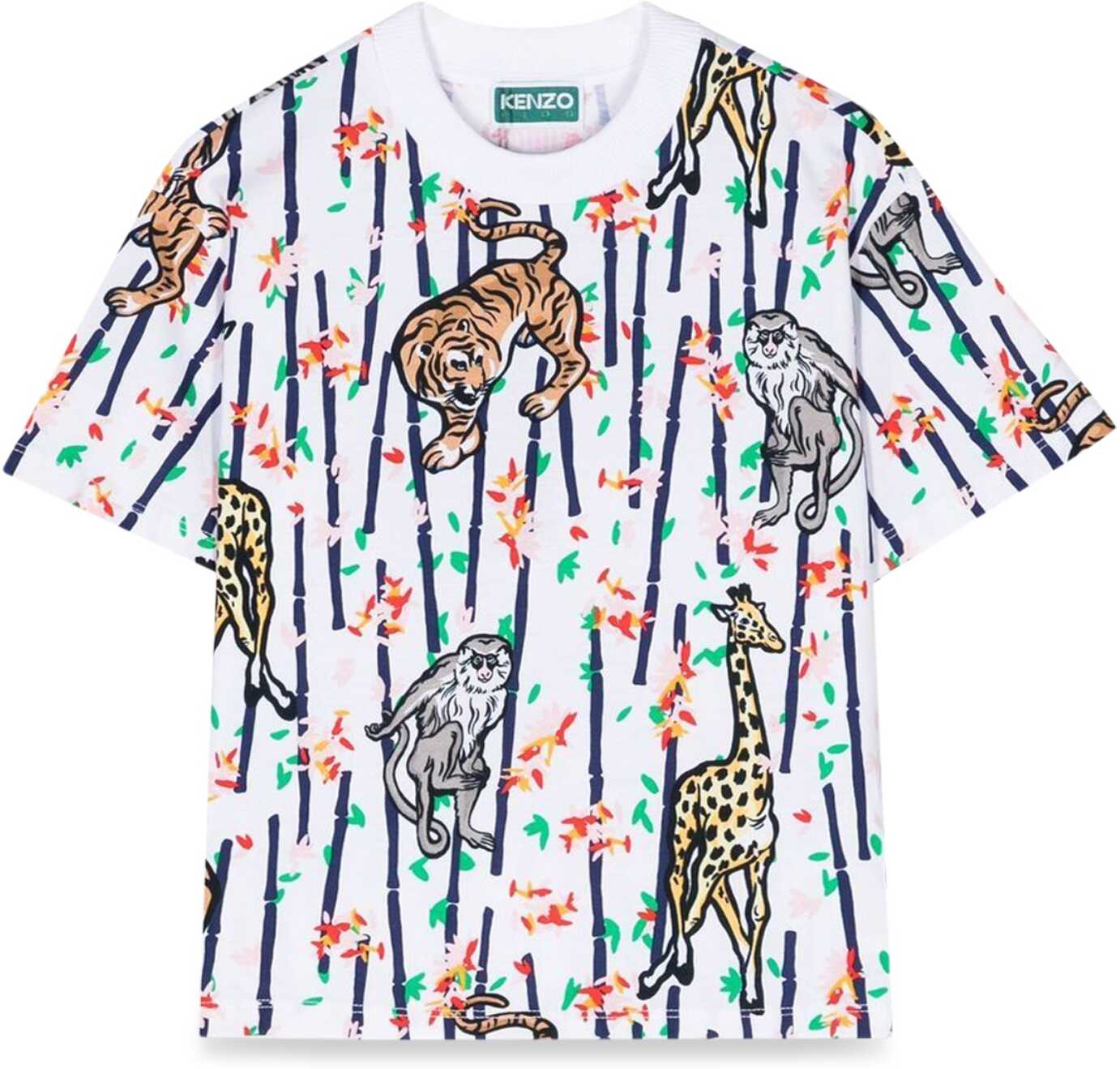 Poze Kenzo T-Shirt Mc Patterned Tiger MULTICOLOUR