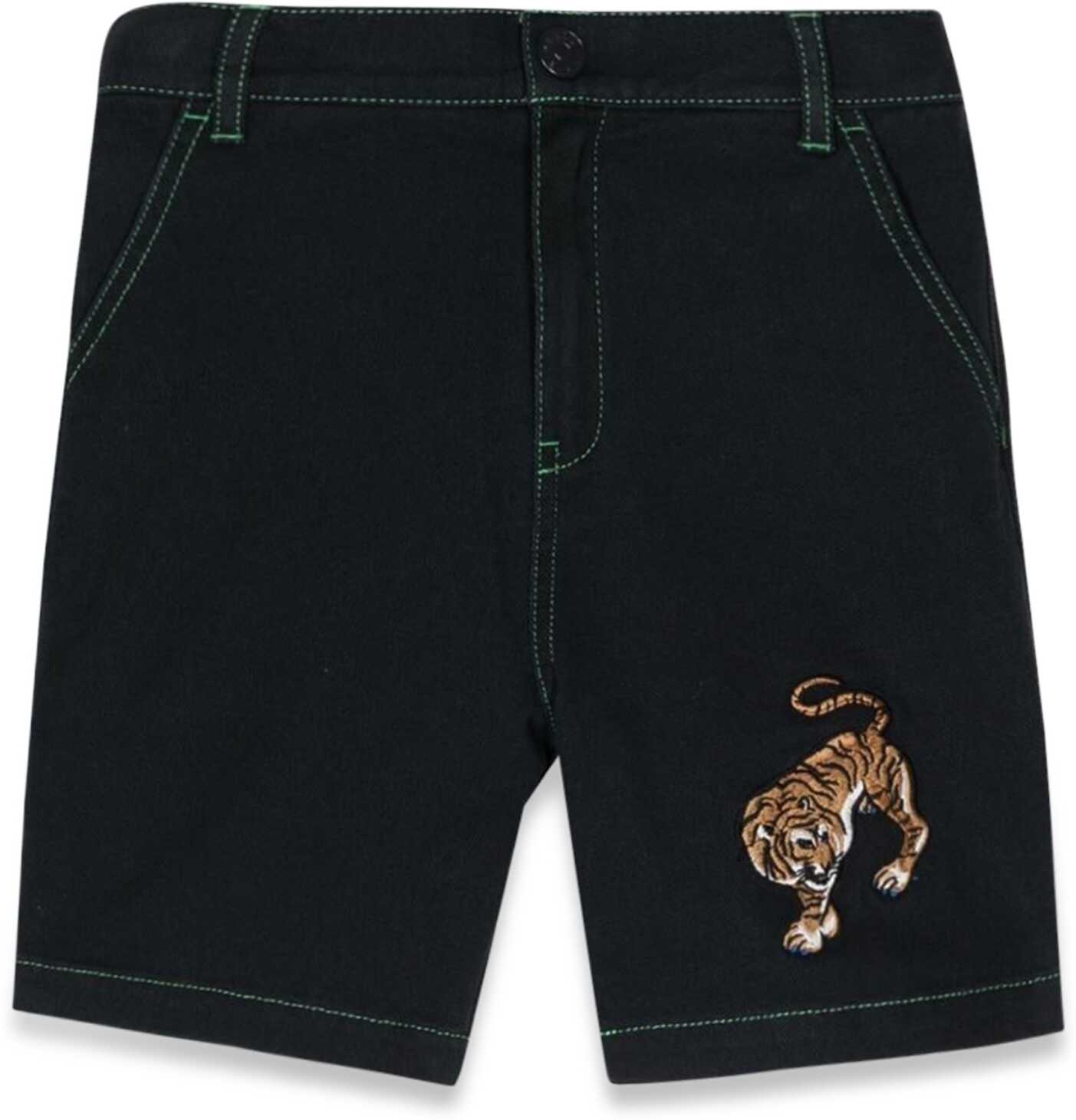 Kenzo Tiger Bermuda Shorts BLACK