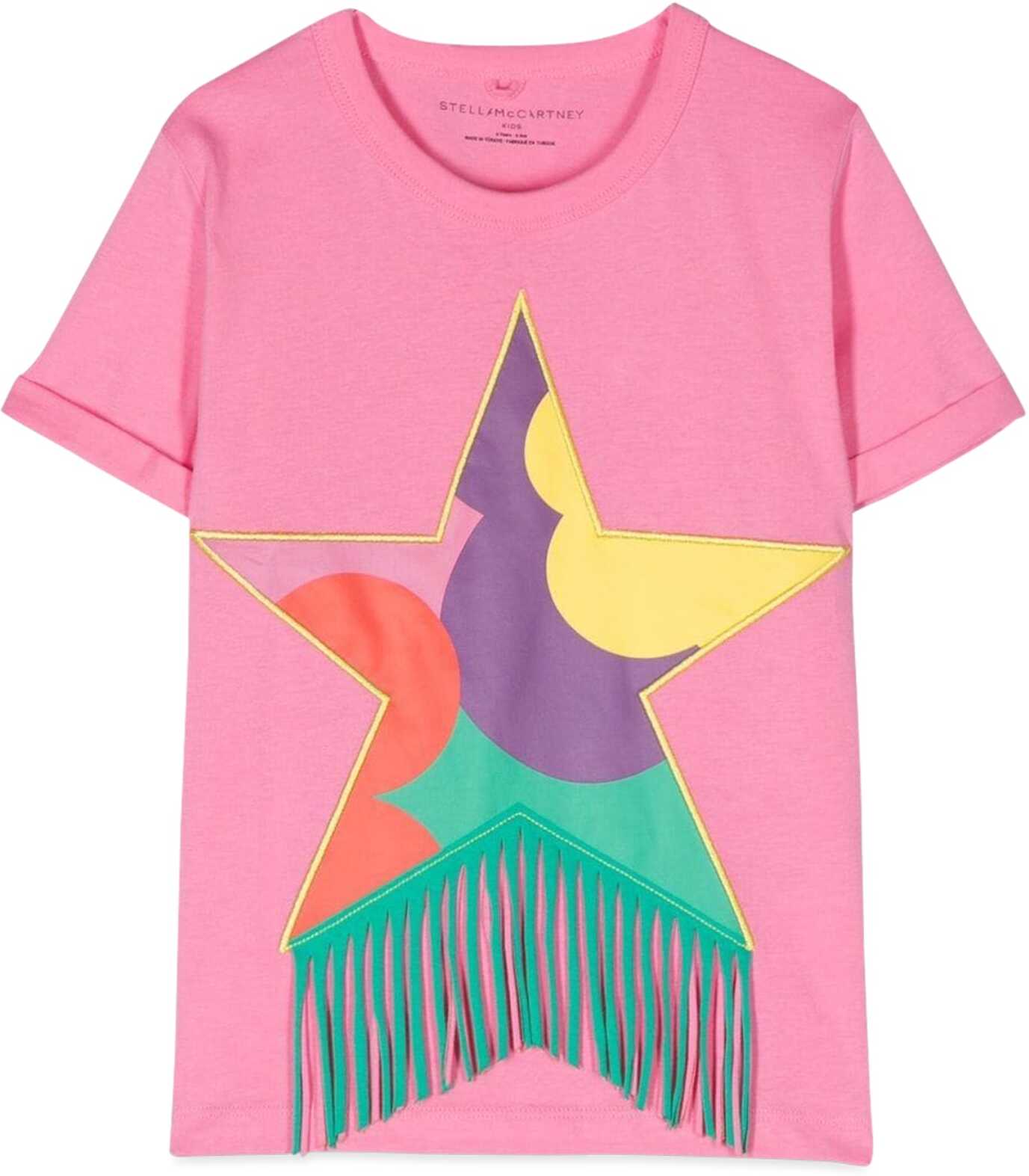 Poze Stella McCartney Mc Star Bangs T-Shirt PINK
