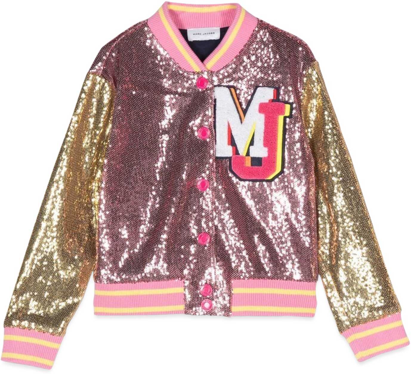 Poze Marc Jacobs Teddy Bomber Jacket With Sequins MULTICOLOUR