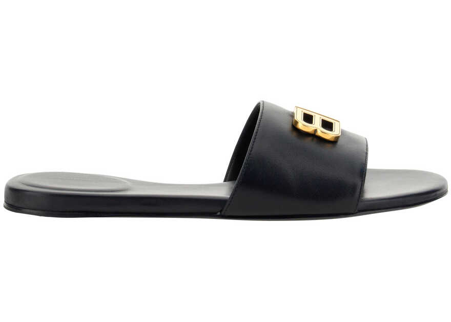 Balenciaga Groupe Sandals BLACK/GOLD