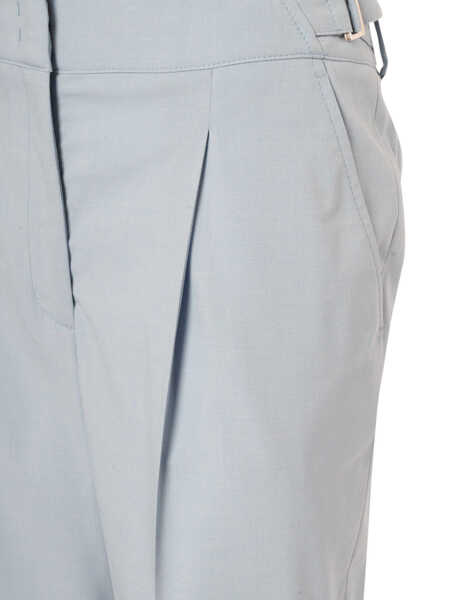 Pantaloni Peserico Tucks pants Light Blue Femei (BM 9833402) 2