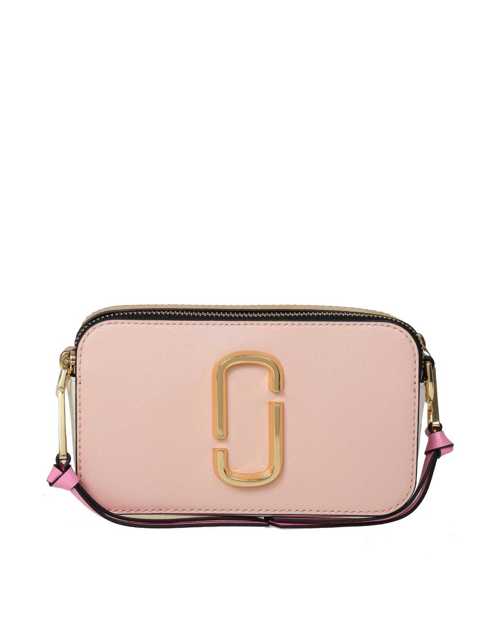 Marc Jacobs snapshot bag in pink leather Pink