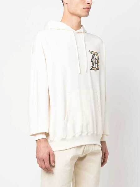 Bluze de trening DRLE DE MONSIEUR Hooded Sweatshirt With Logo BEIGE Barbati (BM 9835748) 4