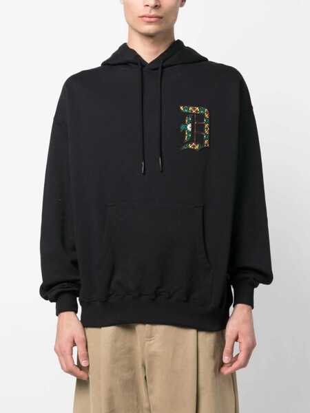 Bluze de trening DRLE DE MONSIEUR Hooded Sweatshirt With Logo BLACK Barbati (BM 9835751) 3