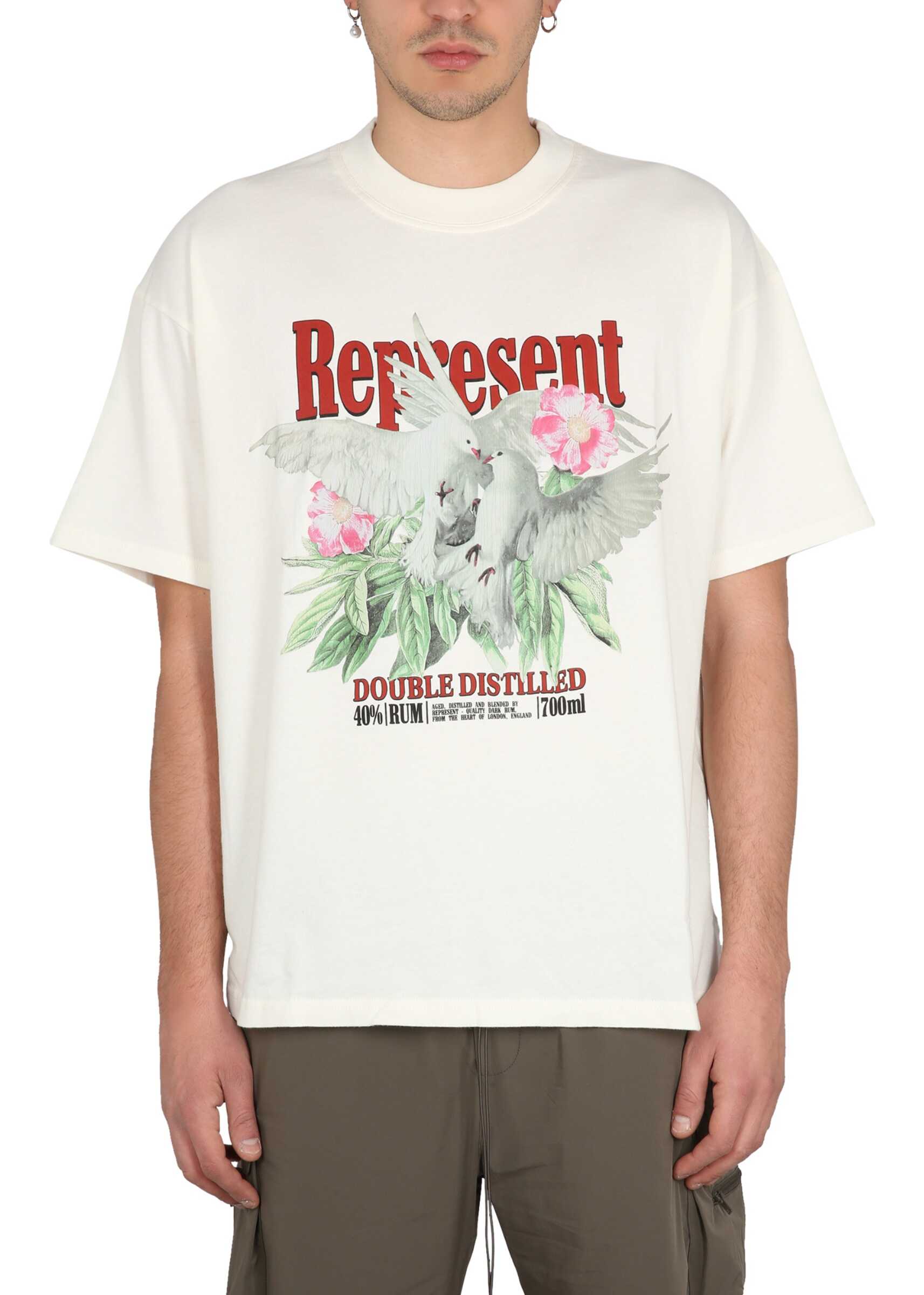 REPRESENT Double Distilled T-Shirt WHITE