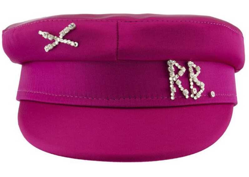 RUSLAN BAGINSKIY Polyester Hat FUCHSIA