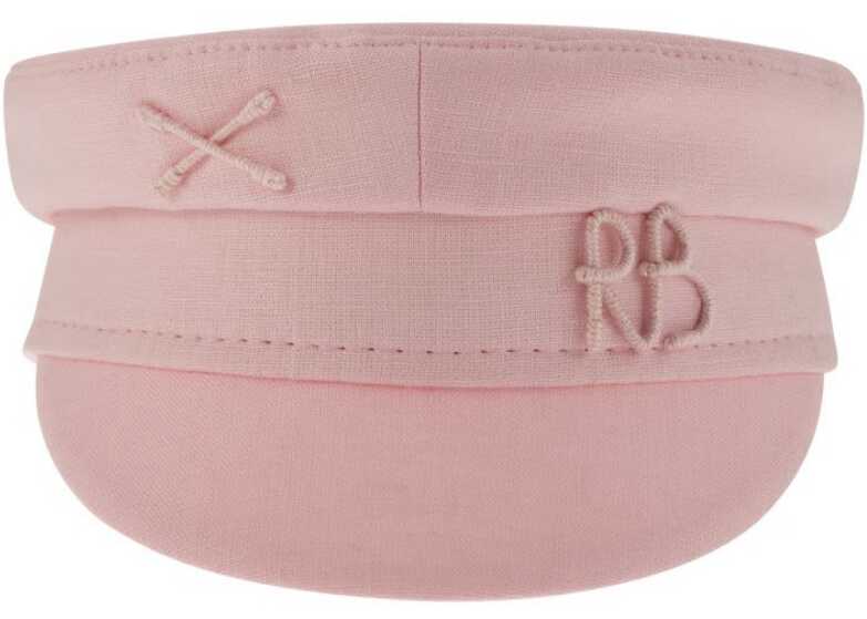 RUSLAN BAGINSKIY Linen Hat PINK