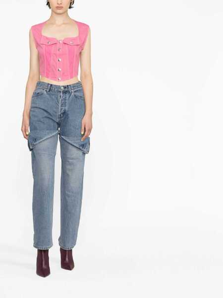 Blugi skinny AMBUSH Five Pocket Jeans BLUE Femei (BM 9836537) 2