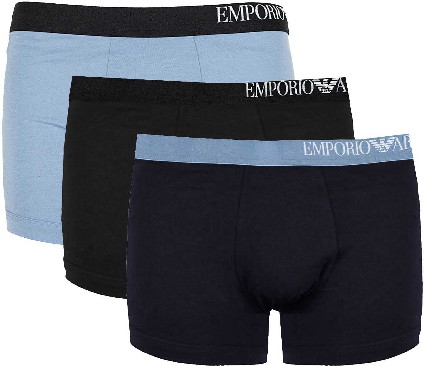 Emporio Armani 3 Pack 111357 Czarny