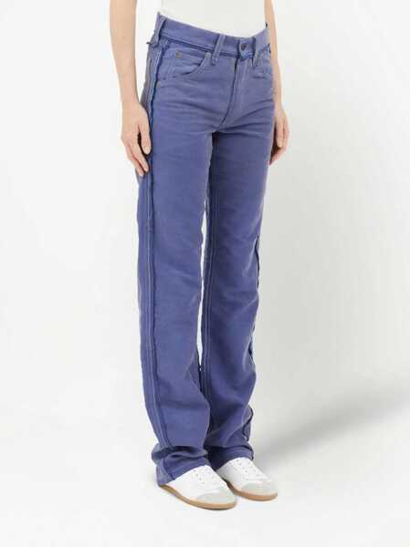 Blugi skinny Maison Margiela Distressed Jeans Effect BLUE Femei (BM 9840284) 3