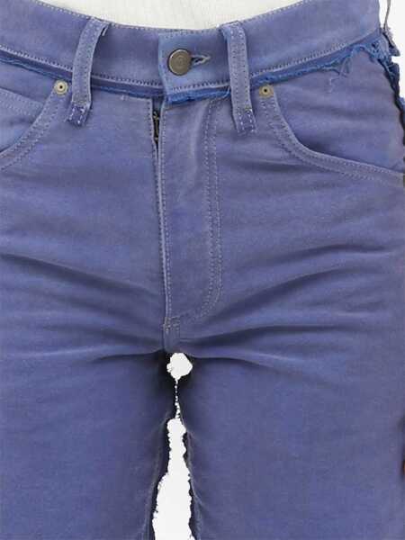 Blugi skinny Maison Margiela Distressed Jeans Effect BLUE Femei (BM 9840284) 5
