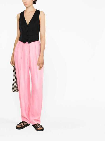 Pantaloni casual Stella McCartney Carrot Fit Pants PINK Femei (BM 9840341) 2