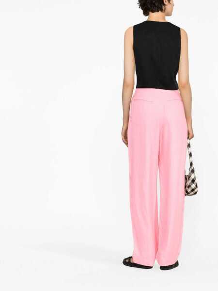 Pantaloni casual Stella McCartney Carrot Fit Pants PINK Femei (BM 9840341) 4