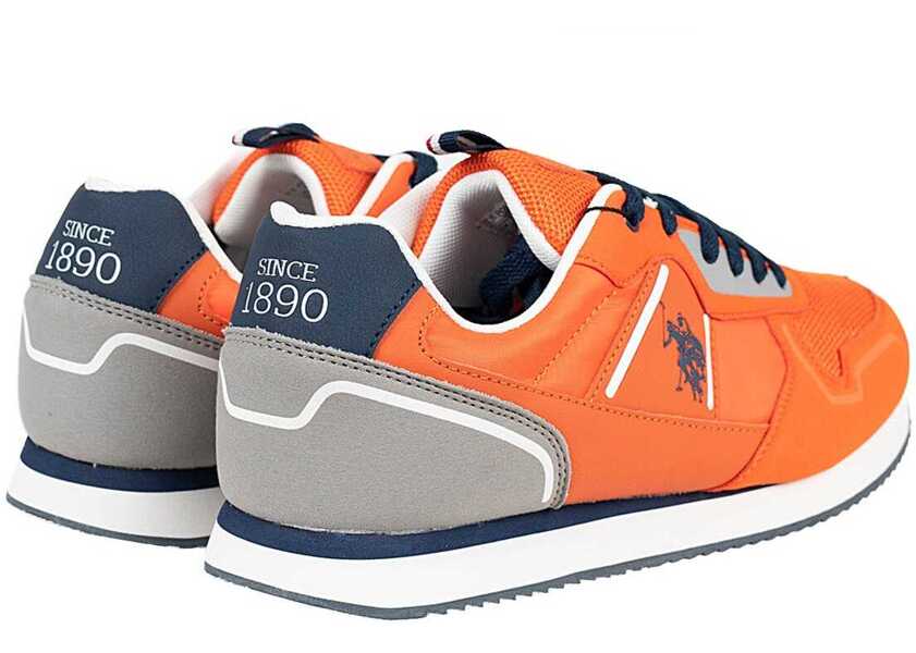 Sneakers U.S. POLO ASSN. Nobil 004 Nobil004 Pomaraczowy Barbati (BM 9840434) 3