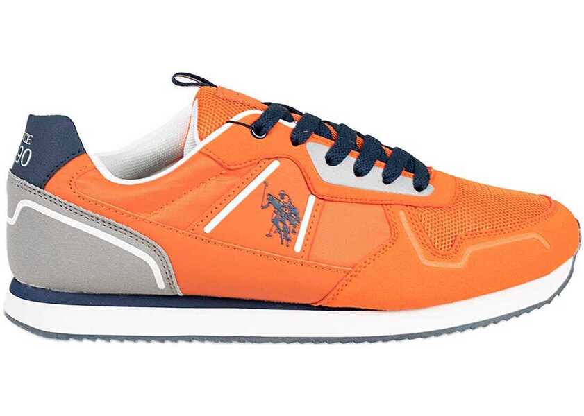 Sneakers U.S. POLO ASSN. Nobil 004 Nobil004 Pomaraczowy Barbati (BM 9840434) 4