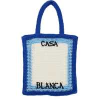 Genti de umar Dama - Genti de umar Casablanca Atlantis Crochet Bag BLUE Femei (BM 9842102) - B-mall.ro