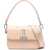 Off-White Small Leather Binder Bag BEIGE
