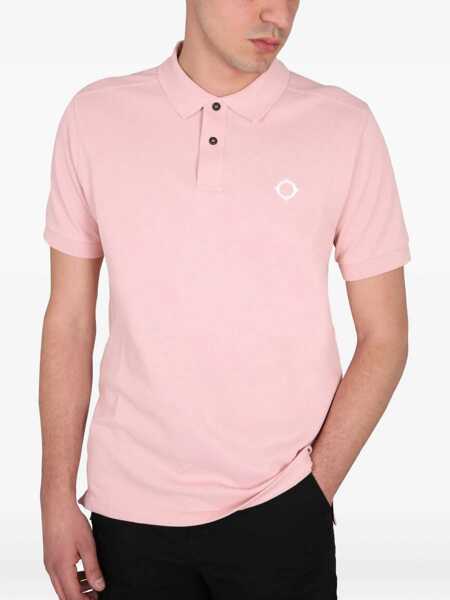 Tricouri Polo MA.STRUM Polo With Logo PINK Barbati (BM 9842129) 4