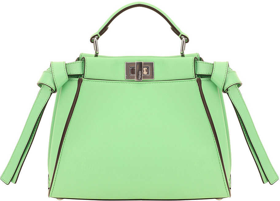 Fendi Peekaboo Mini Hand Bag EDAMAME+PALLADIO