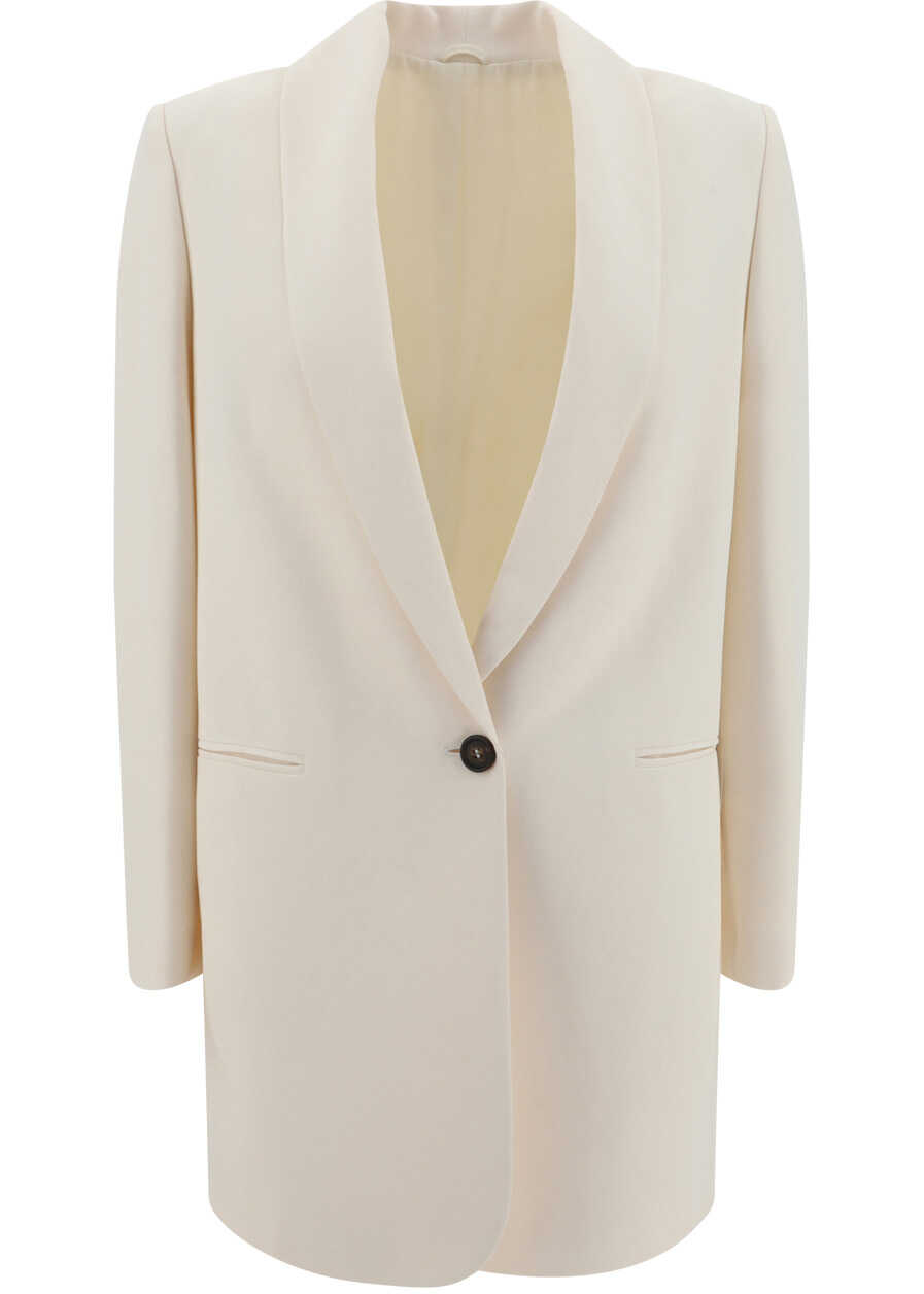 Brunello Cucinelli Blazer Jacket PURE WHITE