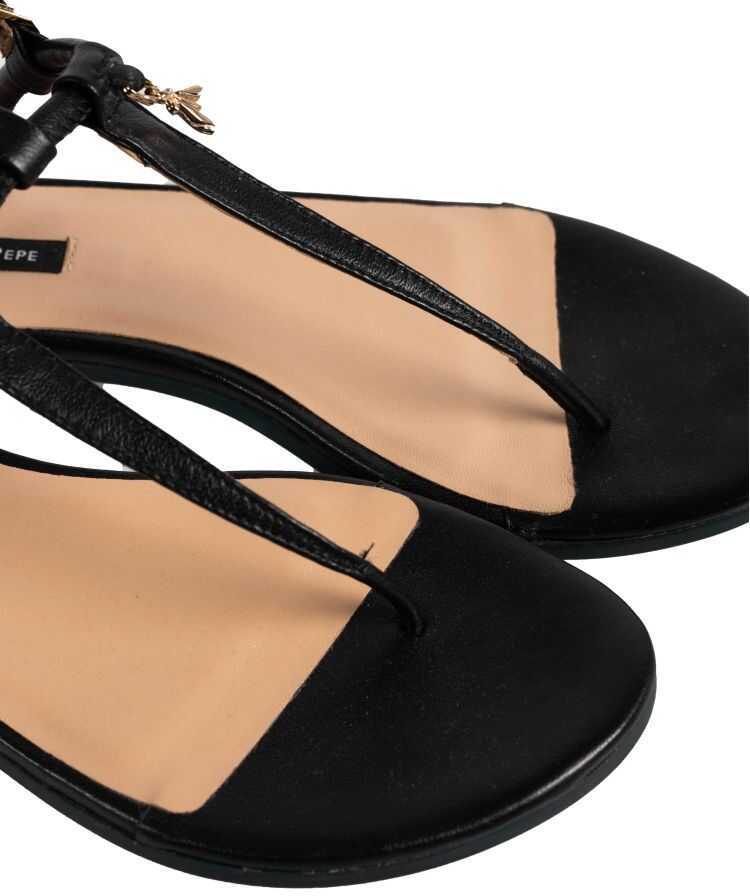 Papuci Patrizia Pepe 2V4216 Czarny Femei (BM 9842819) 5