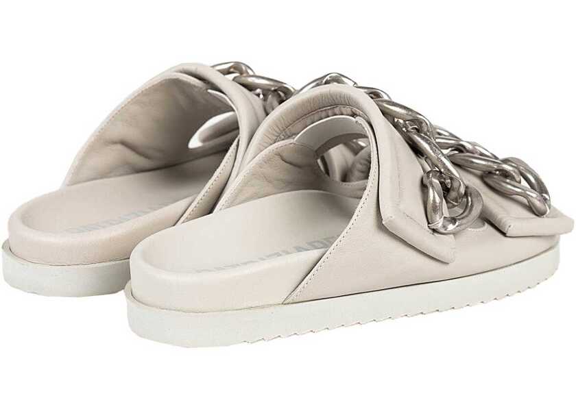 Papuci Patrizia Pepe 8X0030 Szary Femei (BM 9842846) 3