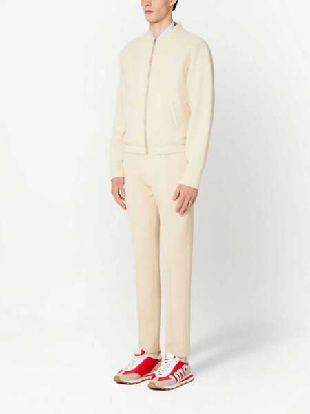 Jachete AMI Paris Jacket With Zip IVORY Barbati (BM 9844190) 2