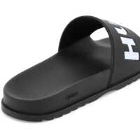 Sandale Hugo Boss pentru Barbati - Sandale Hugo Boss Logo Band Slides BLACK Barbati (BM 9845003) - B-mall.ro
