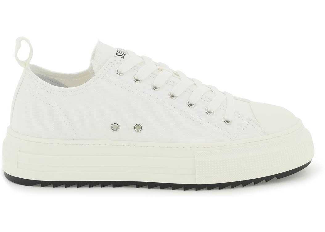 DSQUARED2 \'Berlin\' Sneakers WHITE BLACK