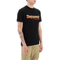Tricouri Logo Print Cool Fit T-Shirt Barbati