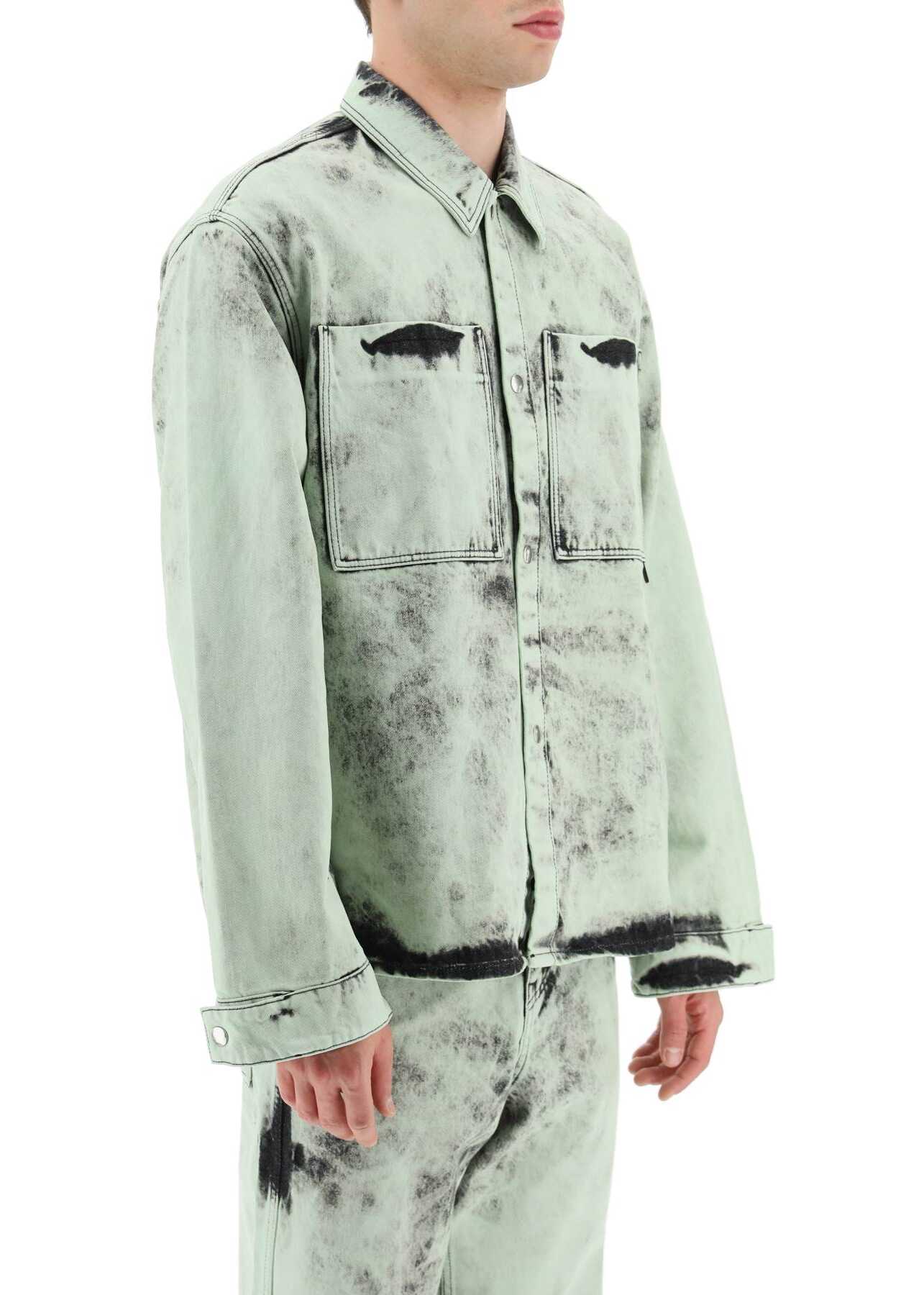 OAMC \'Falesia\' Denim Shirt CELADON