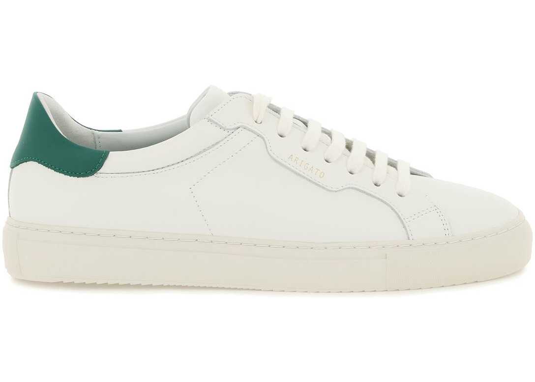 AXEL ARIGATO \'Clean 180\' Sneakers WHITE GREEN
