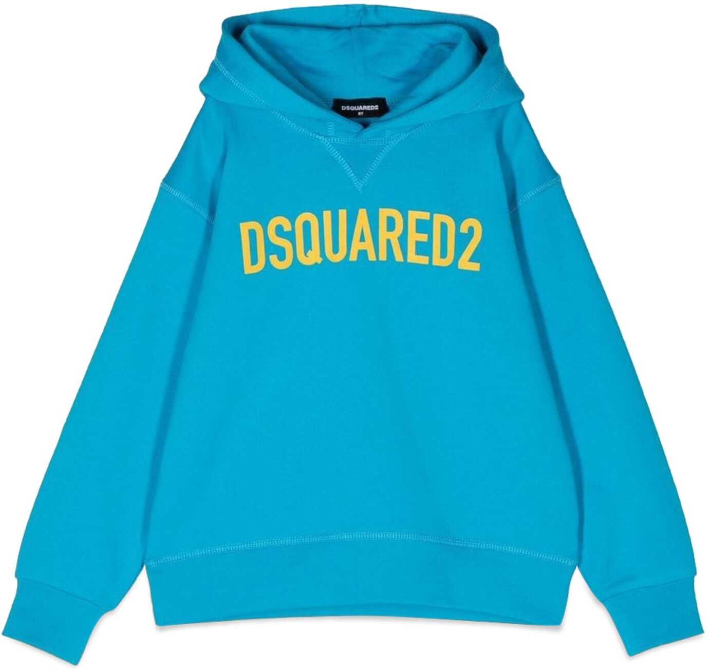 Poze DSQUARED2 Hoodie And Logo Eco AZURE